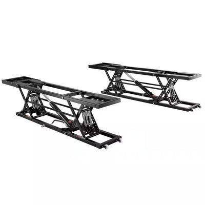 Car Lift, 7,000 Lbs. Capacity Portable Car Lift, 26.8 In. Max. Height, Carbon Steel Truck Lift with 120-Volt Power Unit