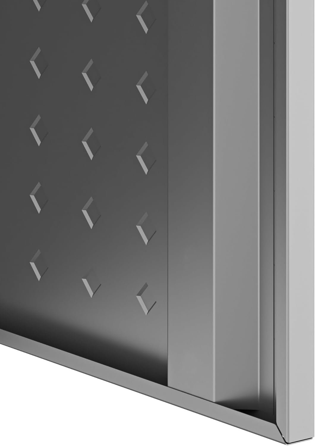 Fortress Standing Cabinet Storage, Black/Gray