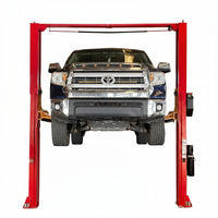 Two Post Car Lift Engineered for Professional Service, 12,000 lb Capacity, 167 Inch Height, Dual Hydraulic